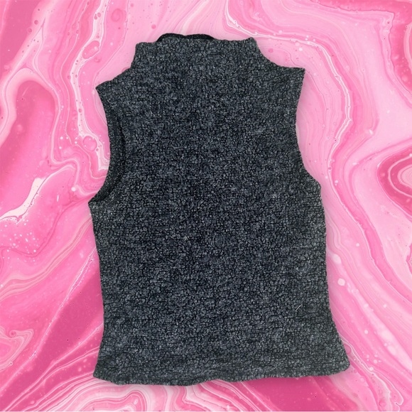 vintage knit mock neck tank - Picture 1 of 2